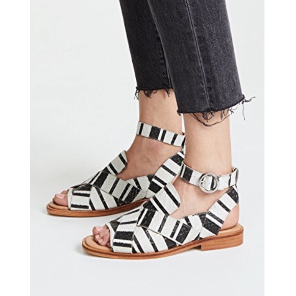 Free People Shoes - FREE PEOPLE Catherine Loafer Leather Sandals NEW